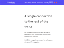 Tablet Screenshot of olisto.com